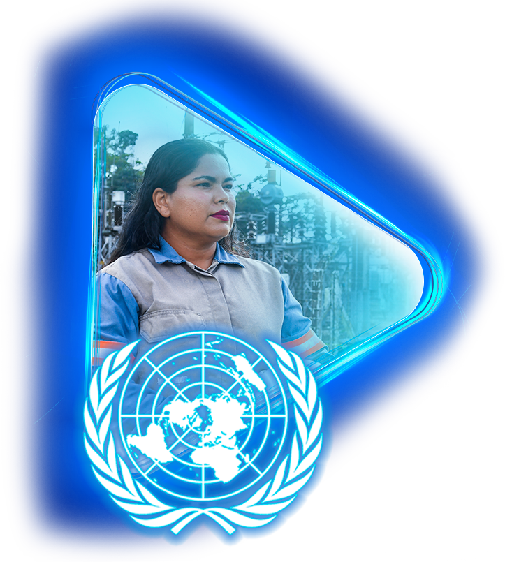 Equipe da empresa em colaboração